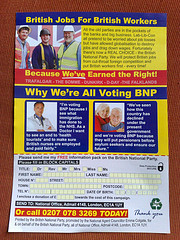 BNP Election Flyer