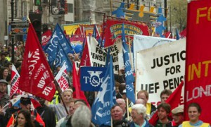 trade union march