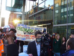 RBS awarded 'Best Greenwash' - Deansgate Offices - December 2008