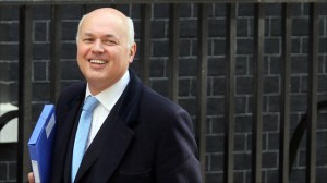 Work and Pensions minister Iain Duncan Smith