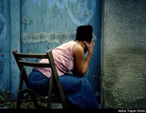 A destitute asylum seeker. Photograph: Abbie Traylor-Smith 2009