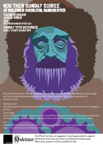Poster design: Craig Brown - Beards Club Illustration