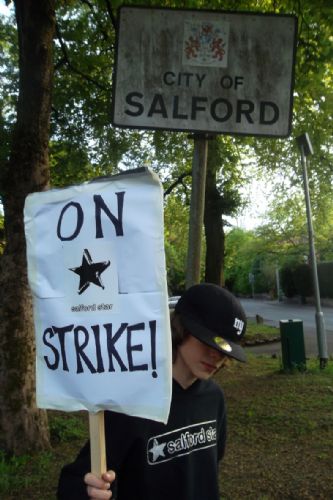 Salford Star On Strike